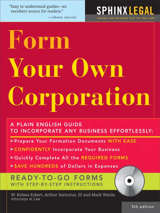 Title details for Form Your Own Corporation by Kelsea Eckert - Available